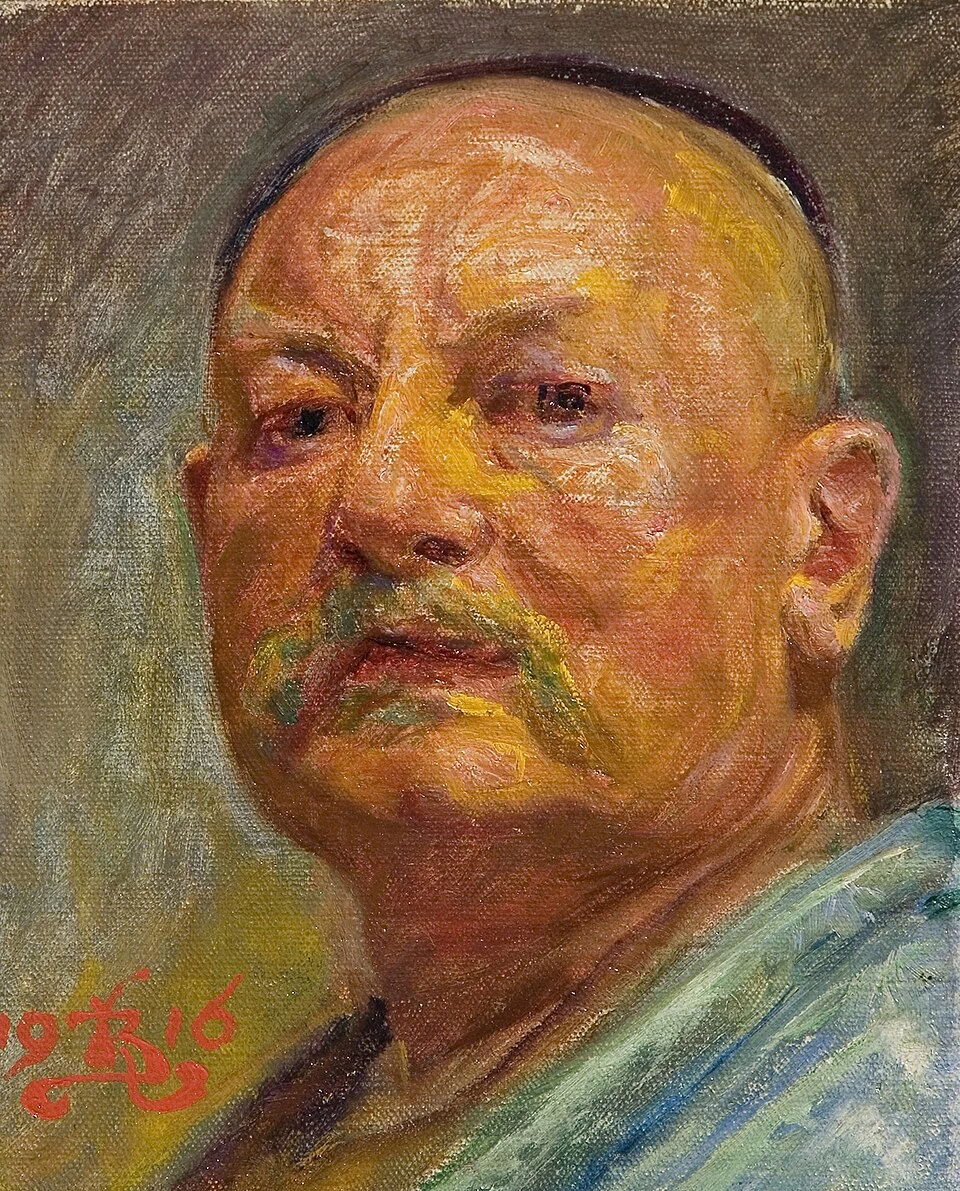 Kristian Zahrtmann - Autoritratto, Fuglsang Art Museum, Lolland